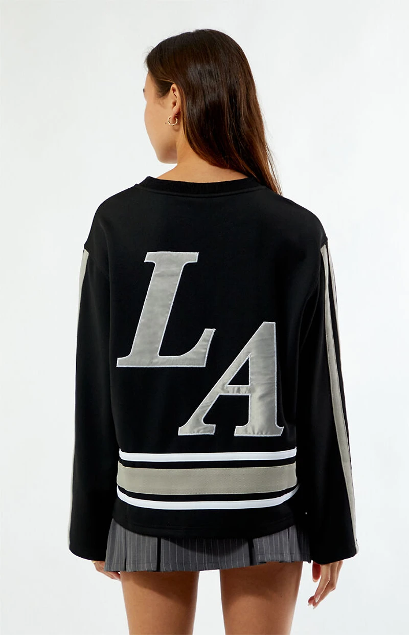 WILD COLLECTIVE x NHL Los Angeles Kings Long Sleeve Hockey Jersey