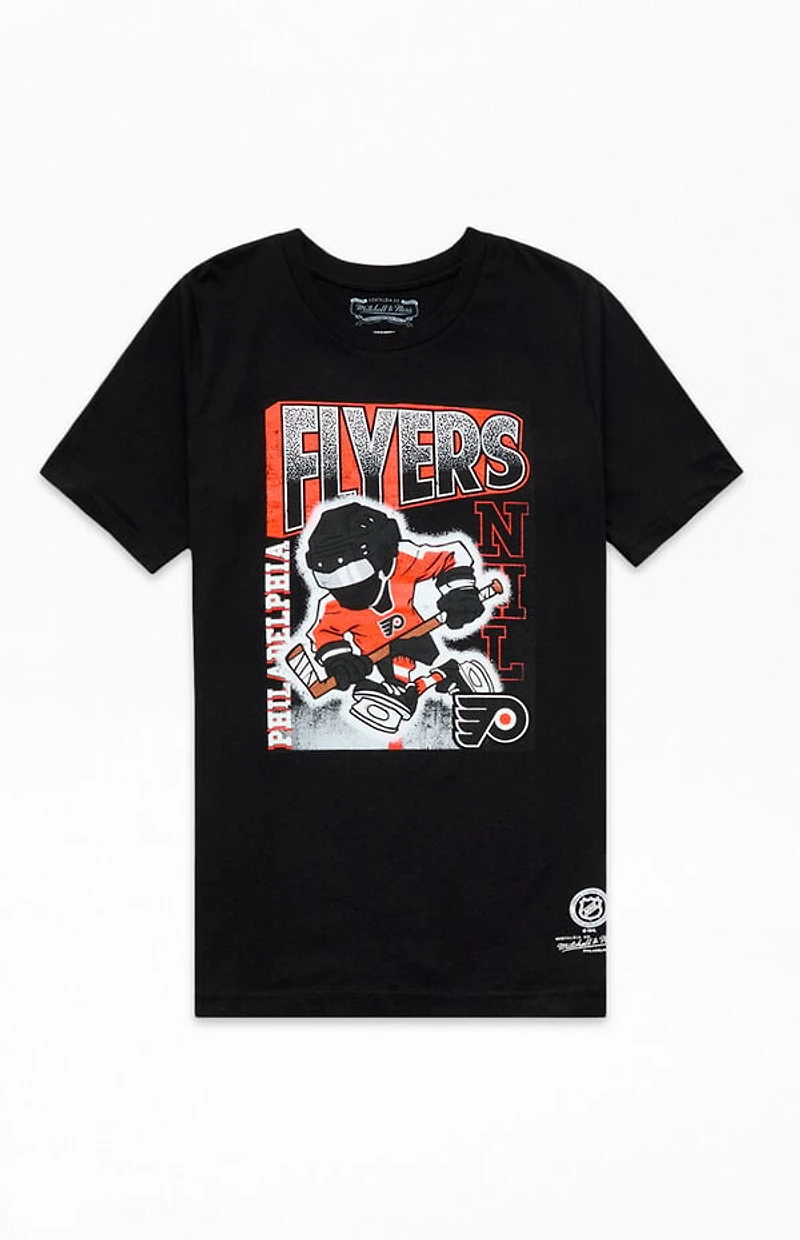 Mitchell & Ness Kids Philadelphia Flyers 90s Character T-Shirt