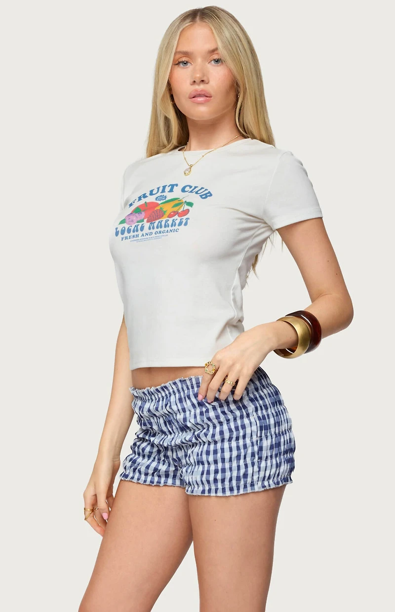 Edikted Fruit Club Graphic T-Shirt