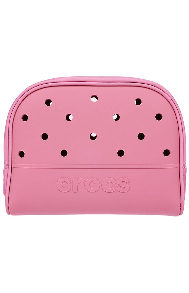 Crocs Pink Classic Cosmetic Bag