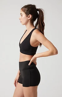 PAC 1980 Active Black A Cinch Sports Bra