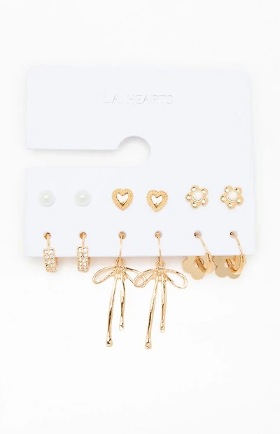 LA Hearts 6 Pack Eden Earrings