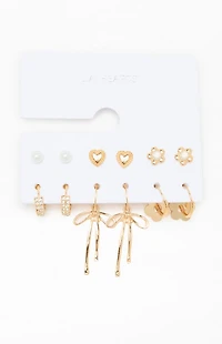 LA Hearts 6 Pack Eden Earrings