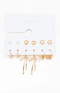 LA Hearts 6 Pack Eden Earrings
