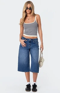 Edikted Saylor Striped Knit Tank Top