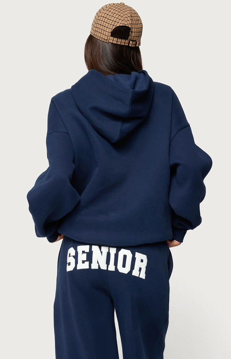 Edikted Senior Girl Oversized Hoodie