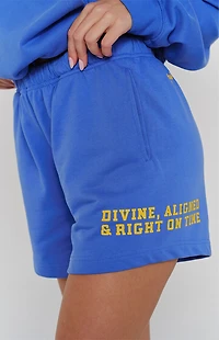 THE MAYFAIR GROUP Angel Track Sweat Shorts