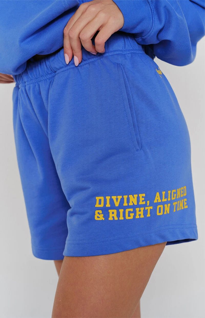 THE MAYFAIR GROUP Angel Track Sweat Shorts