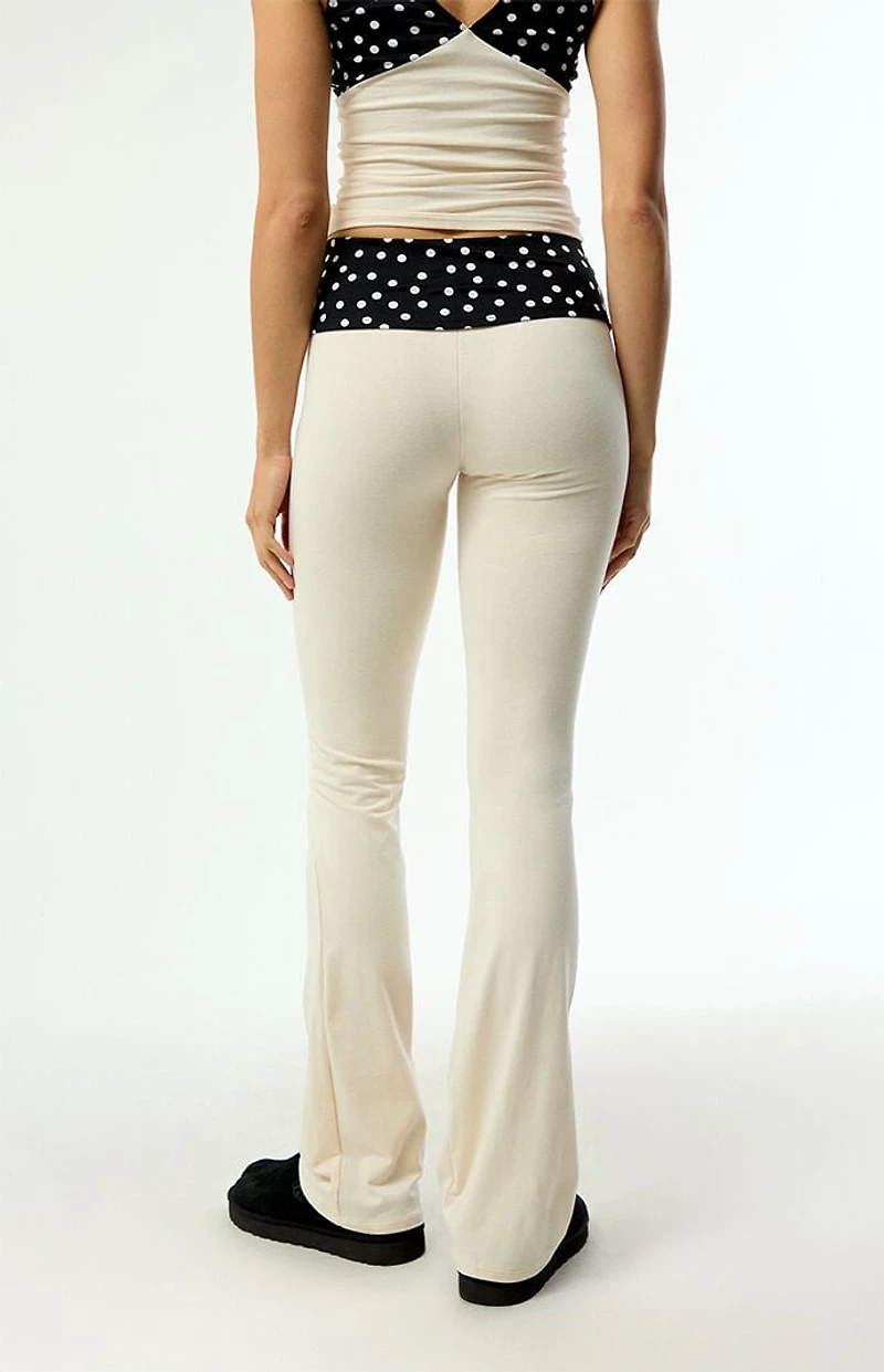 Your Favorite Lounge Polka Dot Waist Relaxed Pants