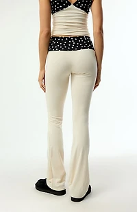 Your Favorite Lounge Polka Dot Waist Relaxed Pants
