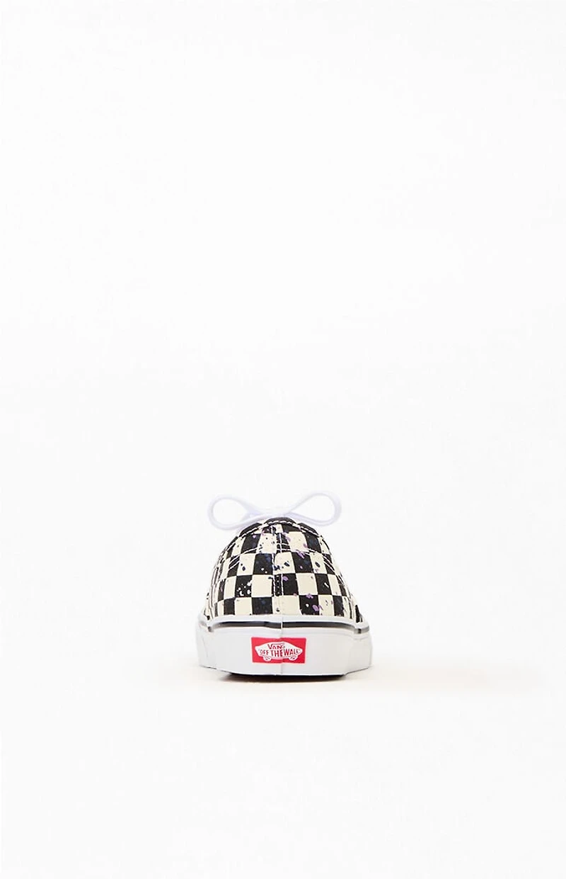 Vans Authentic Splatter Checkerboard Shoes
