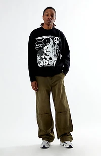 Obey Don't Waste It Crew Neck Sweatshirt