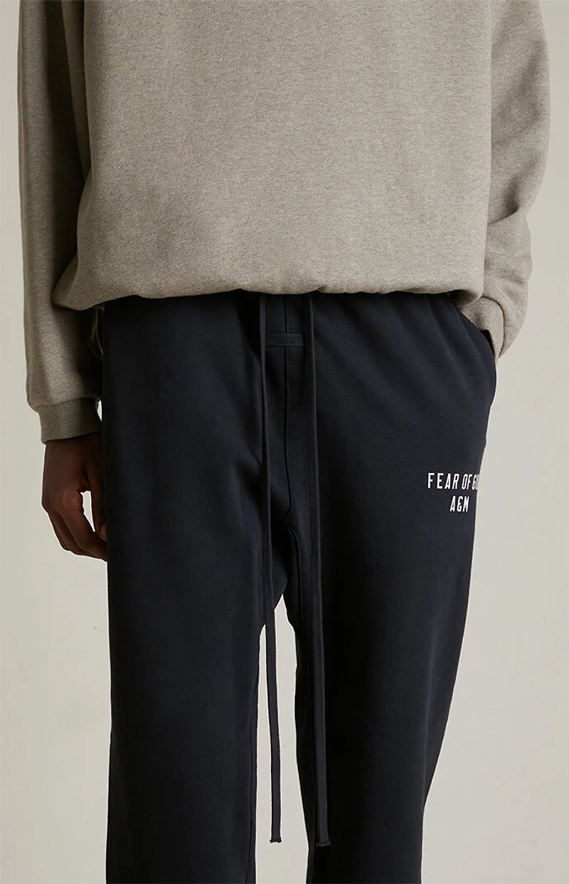 Fear of God ESSENTIALS Black Heavy Fleece Sweatpants
