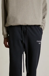 Fear of God ESSENTIALS Black Heavy Fleece Sweatpants