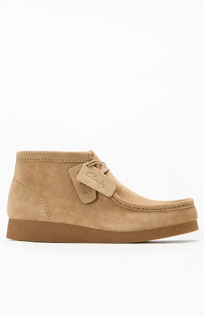 Clarks Suede Wallabee Evo Shoes