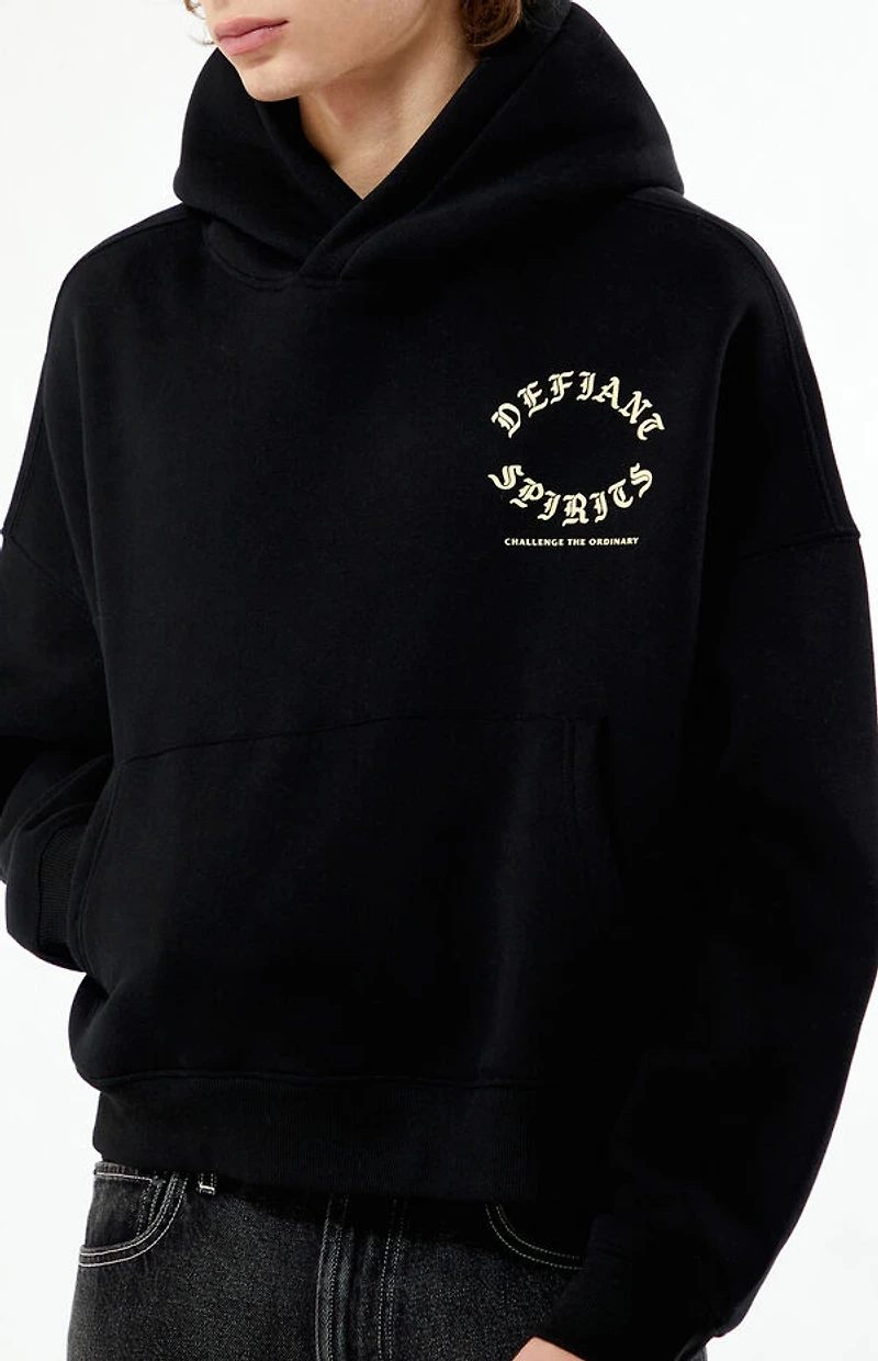 Pacsun Defiant Spirits Cropped Hoodie
