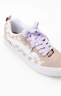 Vans Gray Checkerboard Knu Skool Sneakers