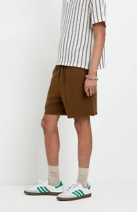 Pacsun Brown Linen Shorts