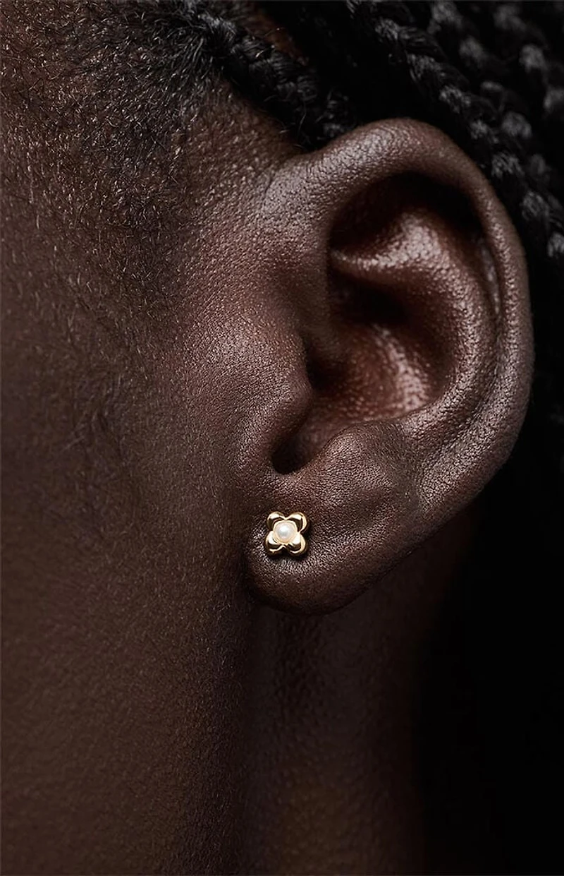 Ana Luisa Liora Gold Mini Stud Earrings