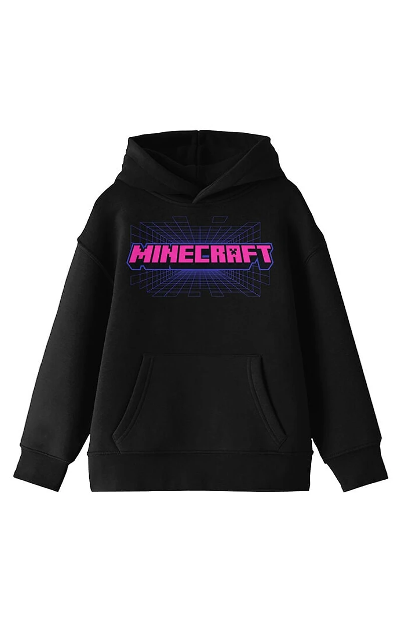 Kids Minecraft Logo Hoodie