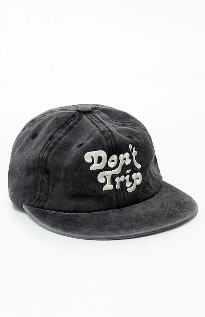 Free & Easy Don't Trip Washed Black Hat