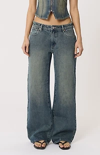 ABRAND Zahli 99 Low Rise Baggy Jeans