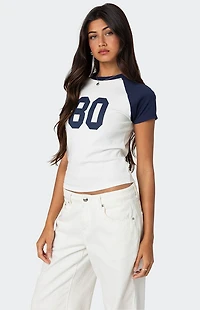 Edikted 80'S Raglan T-Shirt