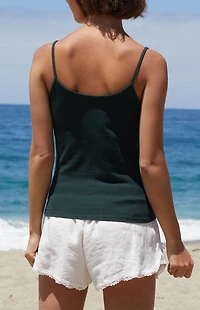 John Galt Green Sheila Tank Top