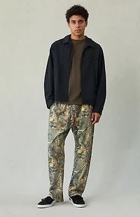 Pacsun Camo Straight Leg Sweatpants