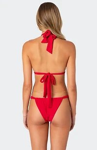 Edikted Soraya Knotted Bikini Top