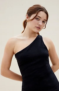 Beverly and Beck One Shoulder Mini Dress