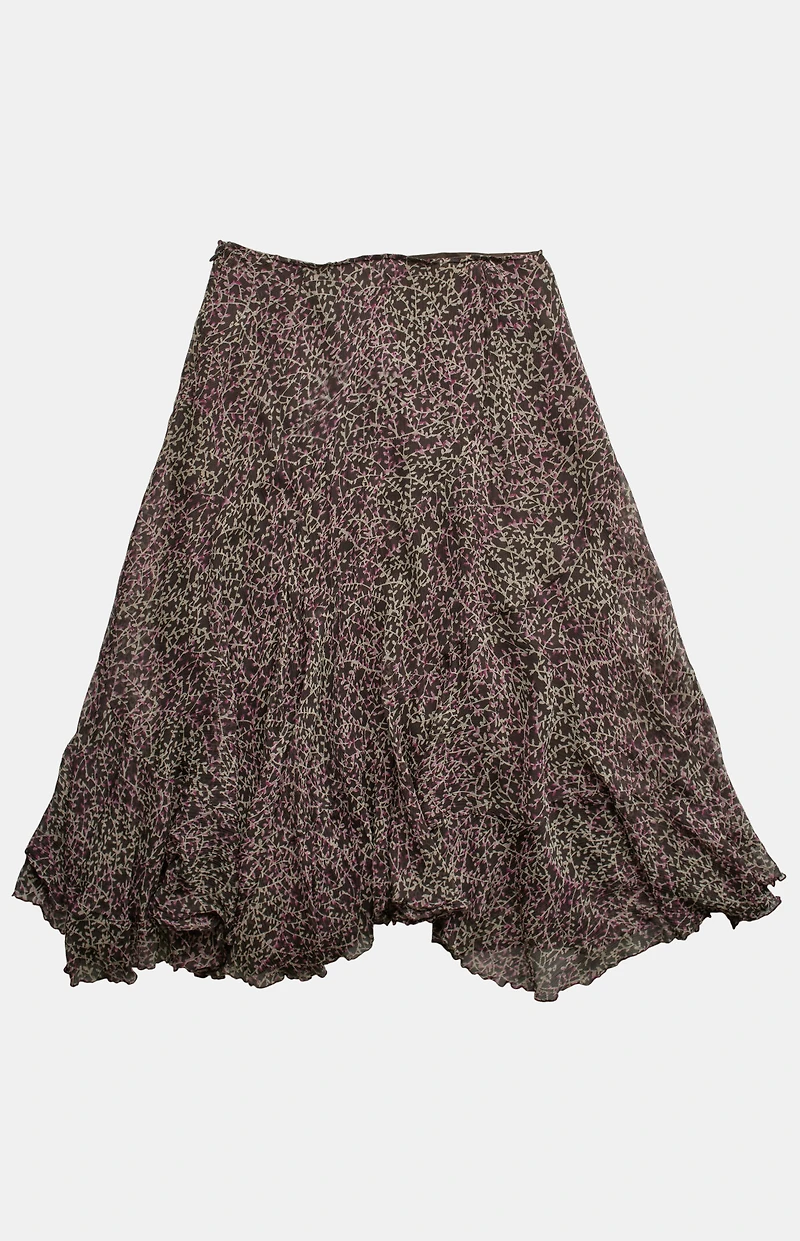 PS VINTAGE '90s Black Midi Skirt