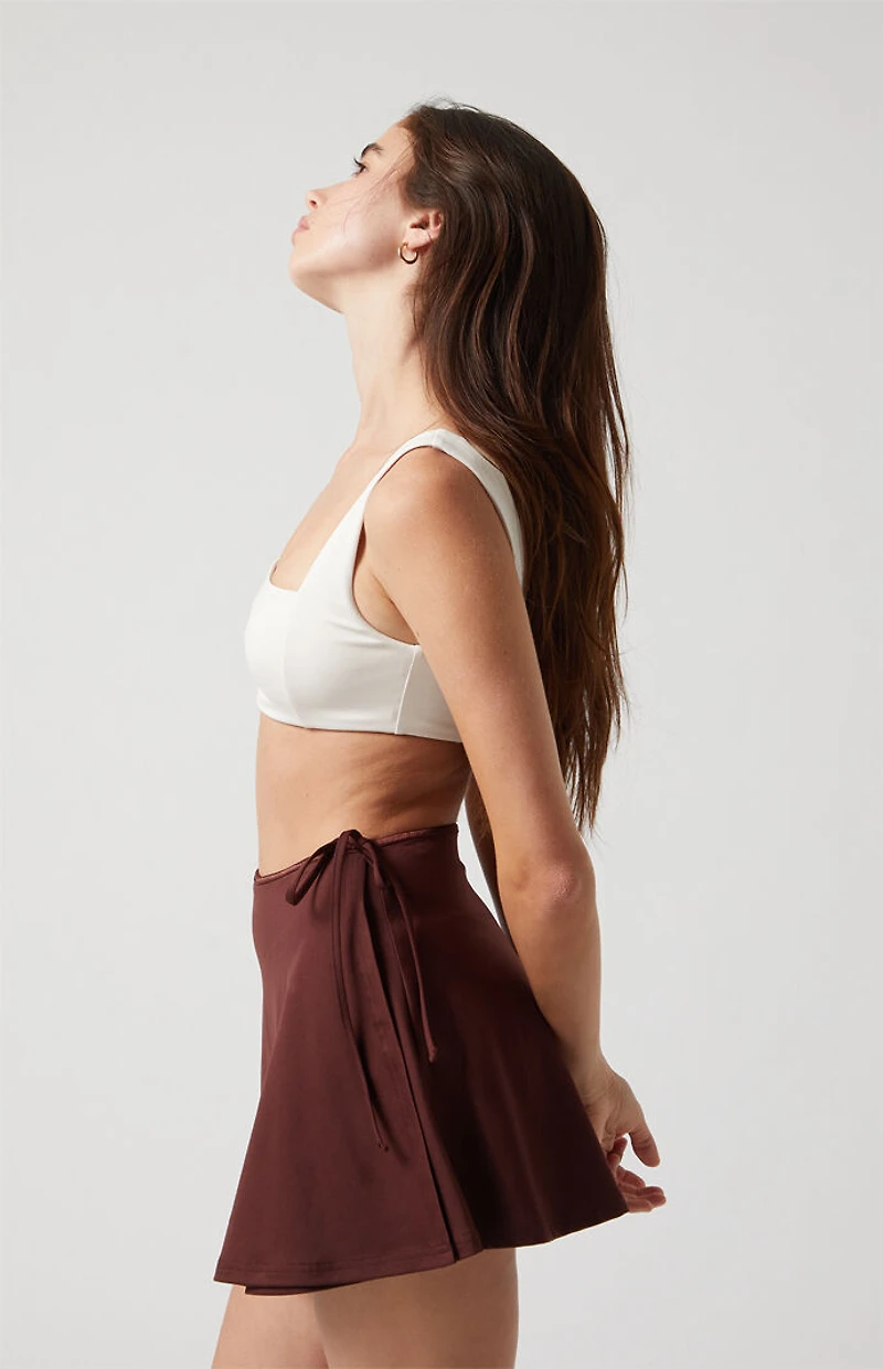 PAC 1980 WHISPER Active Leila Wrap Mini Skort