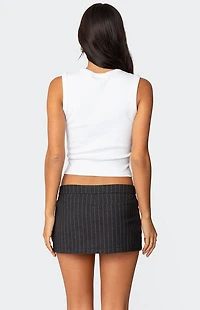 Edikted Basel Button Up Tank Top