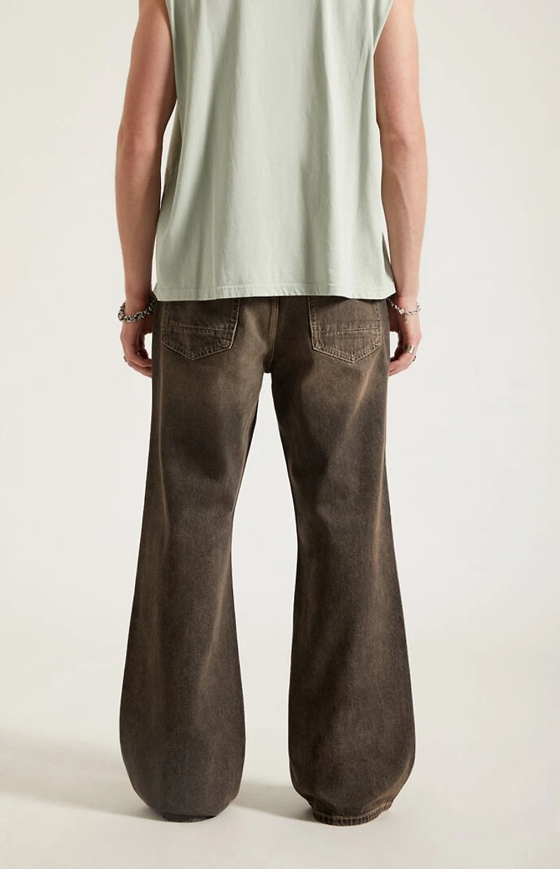 Pacsun Jordan Baggy Bootcut Jeans Washed