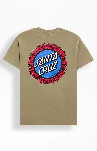 Santa Cruz Splatter MFG Dot Heavyweight T-Shirt
