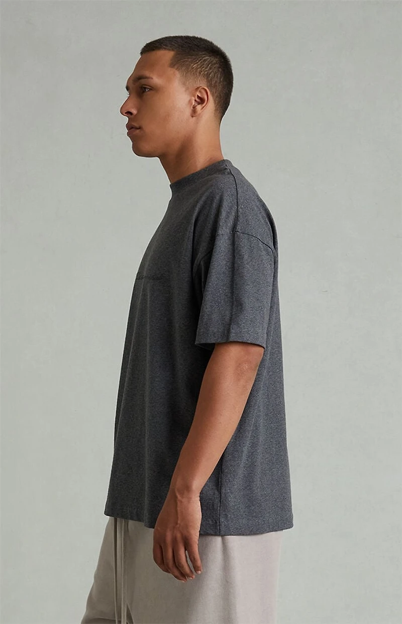 Fear of God ESSENTIALS Charcoal Heather Classic Short Sleeve T-Shirt