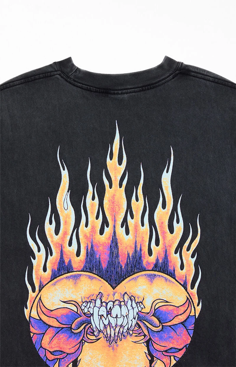 Metallica Burning Heart T-Shirt