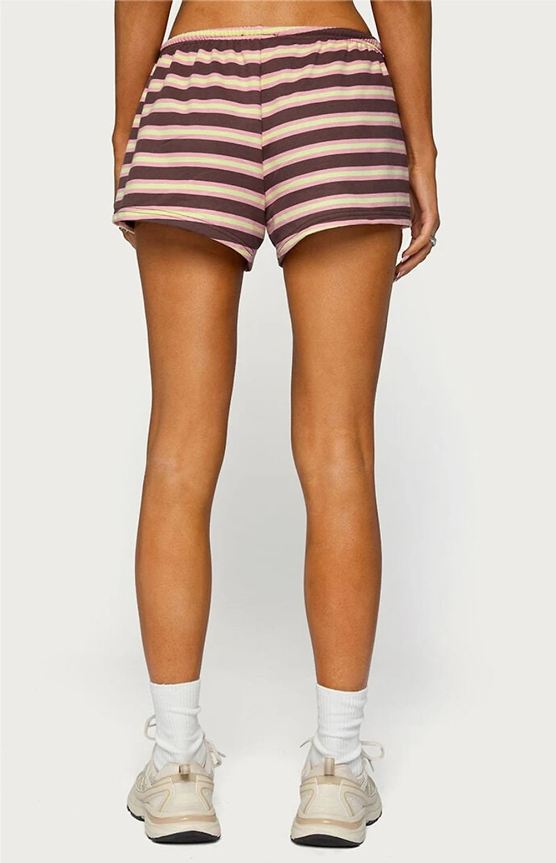 Edikted Blanchy Striped Shorts