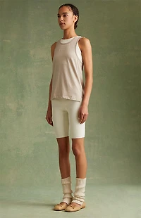 Fear of God ESSENTIALS Women's Silver Cloud Core Tank Top