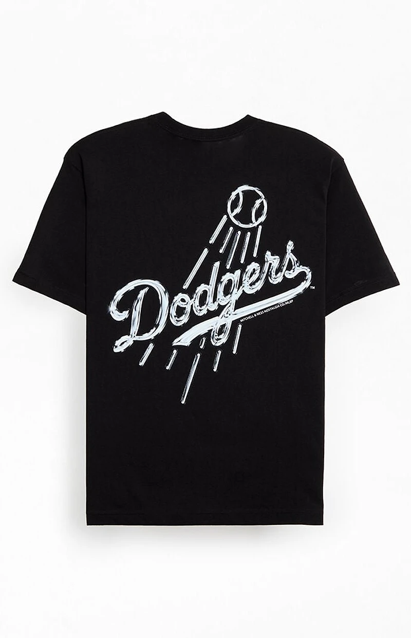 Mitchell & Ness Dodgers Liquid Chrome T-Shirt