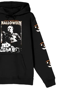 John Carpenter's Halloween Knife & Jack-o'-Lantern Faces Hoodie