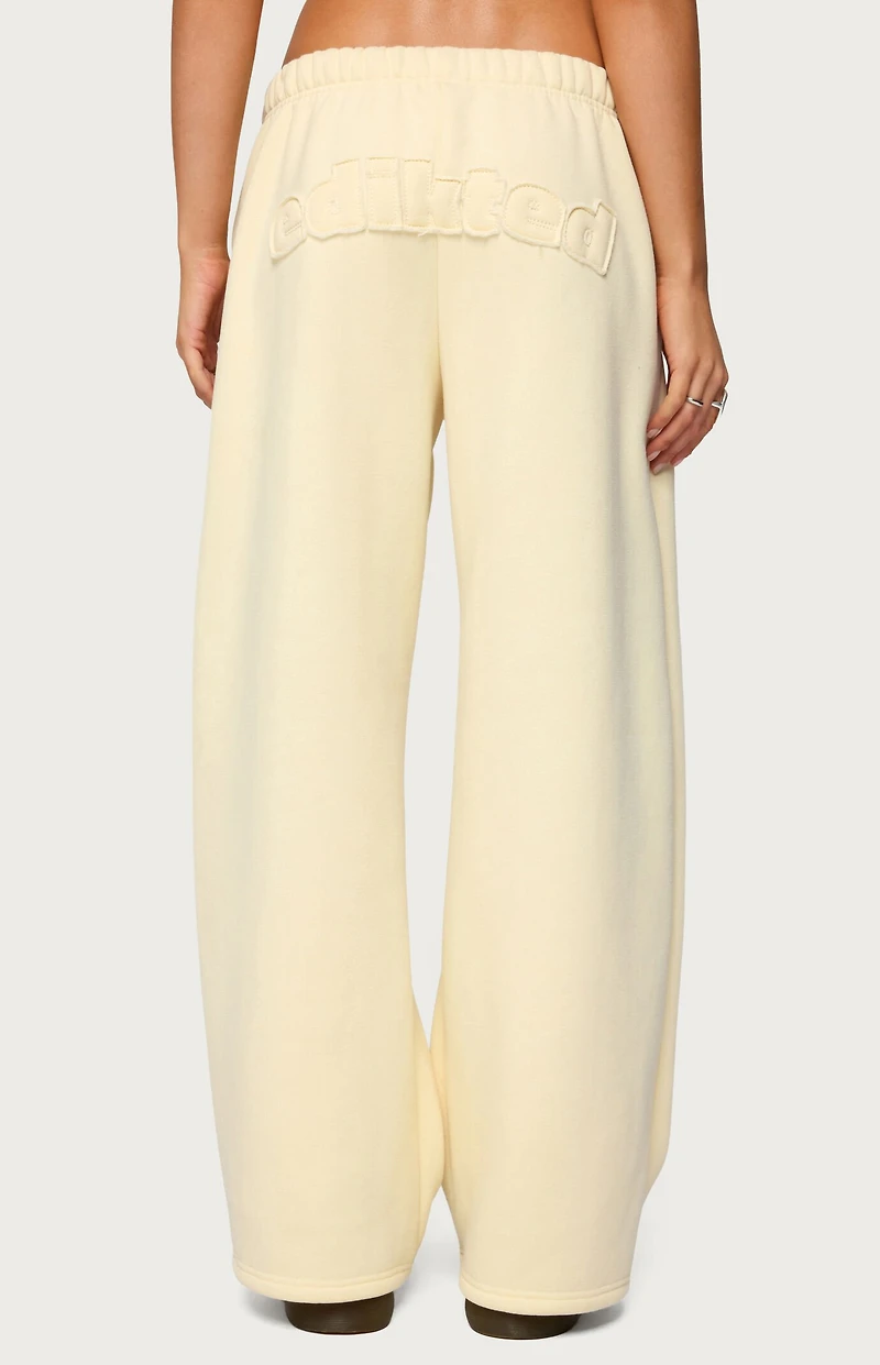 Edikted Jaylie Wide Leg Sweatpants