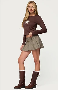 Edikted Starlett Long Sleeve T-Shirt