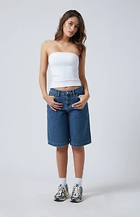 Pacsun Dark Indigo Extreme Jorts