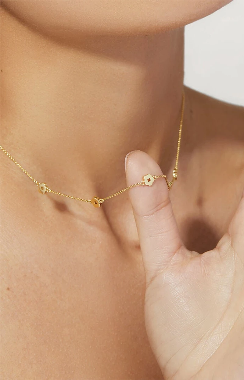 Ana Luisa Rowena Flower Station Necklace