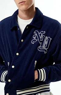 Pacsun NY Corduroy Varsity Jacket