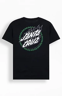Santa Cruz Wired Flame Dot Crackle T-Shirt