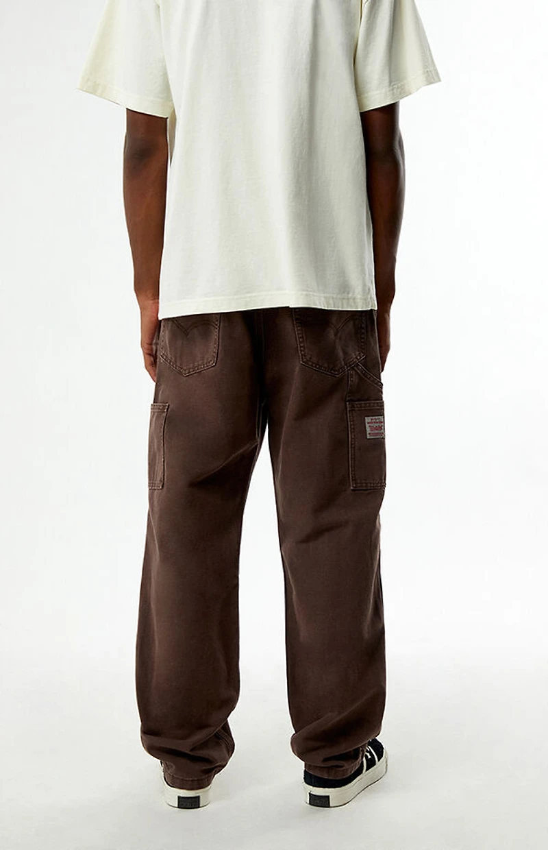 Levi's 568 Brown Loose Straight Carpenter Pants