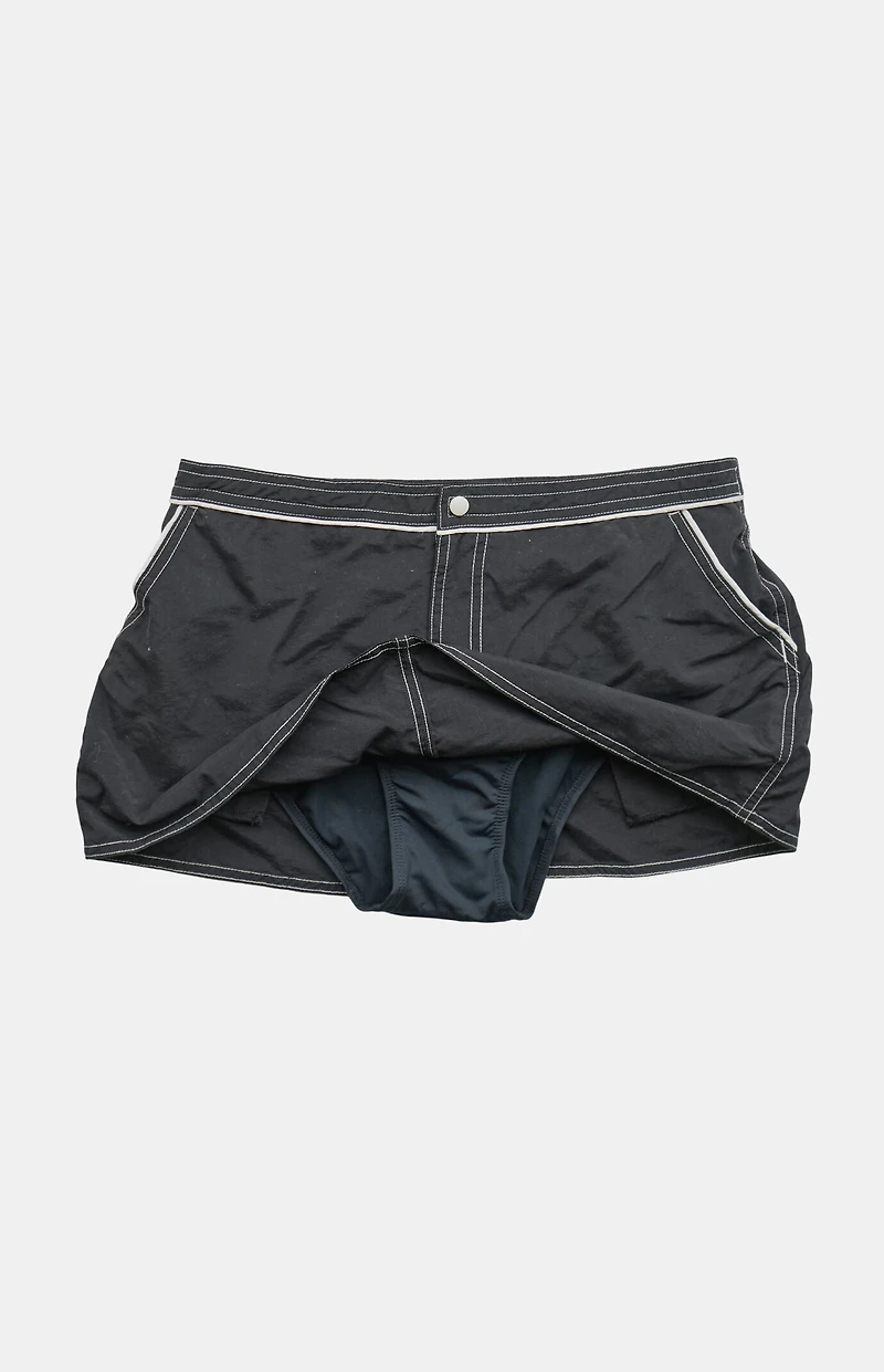 PS VINTAGE '90s Black Mini Skirt